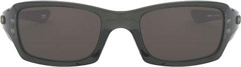 OAKLEY MEN'S FIVES SQUARED RECTANGULAR SUNGLASSES, GREY SMOKE/WARM GREY, OO9238 54