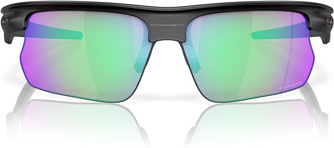 OAKLEY MEN'S BISPHAERA RECTANGULAR SUNGLASSES, MATTE BLACK/PRIZM GOLF, OO9400 68