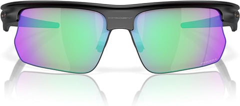 OAKLEY MEN'S BISPHAERA RECTANGULAR SUNGLASSES, MATTE BLACK/PRIZM GOLF, OO9400 68