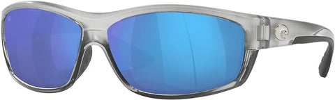 COSTA DEL MAR MAN SUNGLASSES SILVER/BLUE MIRRORED, 65