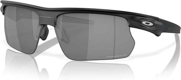 OAKLEY MEN'S BISPHAERA RECTANGULAR SUNGLASSES, MATTE BLACK/PRIZM BLACK POLARIZED, OO9400 68