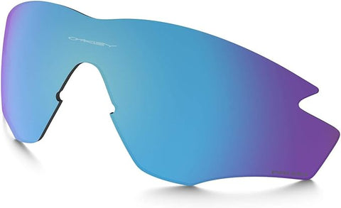 OAKLEY M2 FRAME RECTANGULAR REPLACEMENT SUNGLASS LENSES, PRIZM SAPPHIRE POLARIZED, AOO9212LS 45