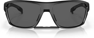 OAKLEY MEN'S SPLIT SHOT RECTANGULAR SUNGLASSES, MATTE BLACK/PRIZM BLACK POLARIZED, OO9416 64