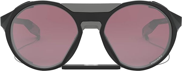 OAKLEY MEN'S CLIFDEN ROUND SUNGLASSES, MATTE BLACK/PRIZM SNOW BLACK IRIDIUM, OO9440 54