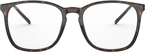 RAY-BAN SQUARE PRESCRIPTION EYEGLASS FRAMES, HAVANA/DEMO LENS, RX5387 54