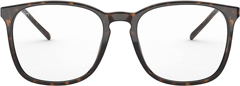 RAY-BAN SQUARE PRESCRIPTION EYEGLASS FRAMES, HAVANA/DEMO LENS, RX5387 54