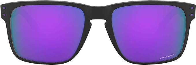 OAKLEY MEN'S HOLBROOK XL SQUARE SUNGLASSES, MATTE BLACK/PRIZM VIOLET, OO9417 59