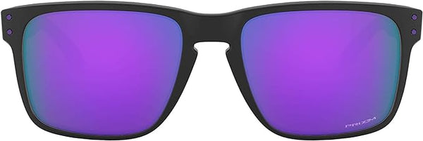 OAKLEY MEN'S HOLBROOK XL SQUARE SUNGLASSES, MATTE BLACK/PRIZM VIOLET, OO9417 59