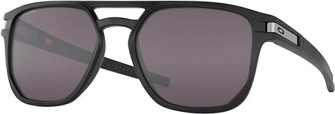 OAKLEY MEN'S LATCH BETA SQUARE SUNGLASSES, MATTE BLACK/PRIZM GREY, OO9436 54