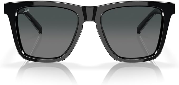 COSTA DEL MAR KERAMAS MAN SUNGLASSES BLACK FRAME, GRAY GRADIENT LENSES, 54