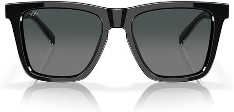 COSTA DEL MAR KERAMAS MAN SUNGLASSES BLACK FRAME, GRAY GRADIENT LENSES, 54