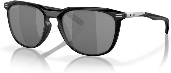 OAKLEY MEN'S THURSO LOW BRIDGE FIT SQUARE SUNGLASSES, MATTE BLACK/PRIZM BLACK POLARIZED, OO9286A 54