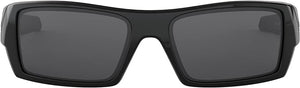 OAKLEY MEN'S GASCAN RECTANGULAR SUNGLASSES, POLISHED BLACK/GREY, OO9014 60