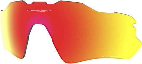 OAKLEY RADAR EV PATH RECTANGULAR REPLACEMENT SUNGLASS LENSES, PRIZM RUBY POLARIZED, AOO9208LS 38