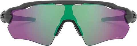 OAKLEY MEN'S RADAR EV PATH RECTANGULAR SUNGLASSES, STEEL/PRIZM ROAD JADE, OO9208 38