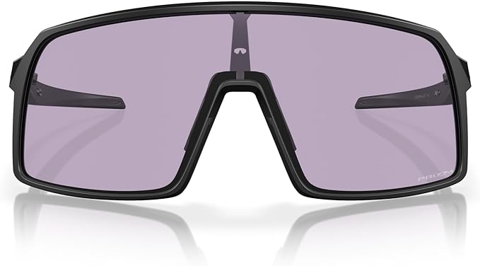 OAKLEY MEN'S SUTRO LOW BRIDGE FIT RECTANGULAR SUNGLASSES, MATTE BLACK/PRIZM SLATE, OO9406A 37