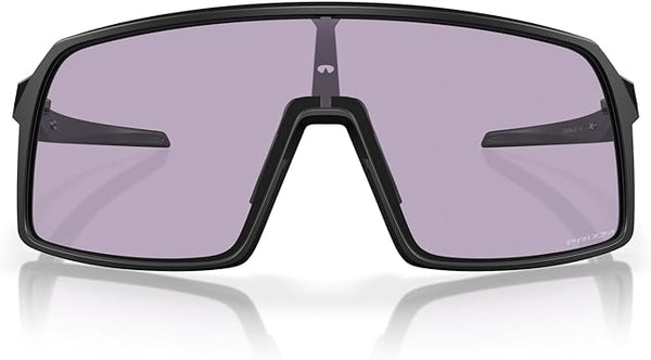 OAKLEY MEN'S SUTRO LOW BRIDGE FIT RECTANGULAR SUNGLASSES, MATTE BLACK/PRIZM SLATE, OO9406A 37