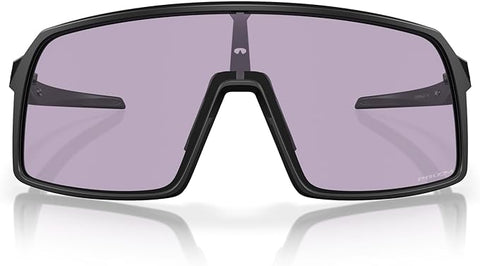 OAKLEY MEN'S SUTRO LOW BRIDGE FIT RECTANGULAR SUNGLASSES, MATTE BLACK/PRIZM SLATE, OO9406A 37