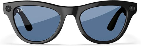 RAY-BAN META RAY-BAN SMART GLASSES - SKYLER - SHINY BLACK/TRANSITIONS CERULEAN BLUE