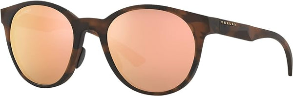 OAKLEY WOMEN'S SPINDRIFT ROUND SUNGLASSES, MATTE BROWN TORTOISE/PRIZM ROSE GOLD, OO9474 52