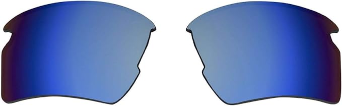 OAKLEY FLAK 2.0 RECTANGULAR REPLACEMENT SUNGLASS LENSES, PRIZM DEEP WATER POLARIZED, AOO9295LS 59