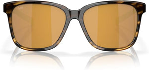 COSTA DEL MAR MAY SUNGLASSES, TORTOISE/GOLD MIRRORED 580G, 57