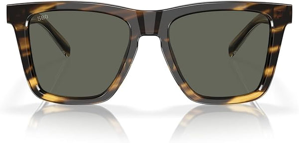 COSTA DEL MAR KERAMAS SUNGLASSES, TORTOISE/GREY 580G, 54