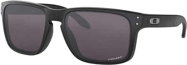 OAKLEY MEN'S HOLBROOK PRIZM GRAY/MATTE BLACK SUNGLASSES, OO9102 55