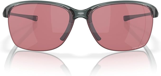 OAKLEY WOMEN'S UNSTOPPABLE RECTANGULAR SUNGLASSES, CRYSTAL BLACK/PRIZM DARK GOLF, OO9191 65