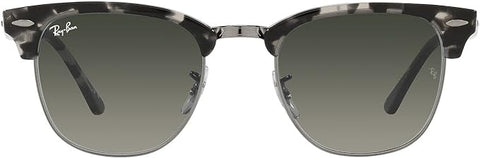 RAY-BAN CLUBMASTER SQUARE SUNGLASSES, GREY HAVANA/GREY GRADIENT, RB3016 51