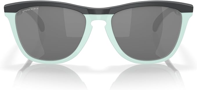 OAKLEY FROGSKINS RANGE ROUND SUNGLASSES, MATTE CARBON/BLUE MILKSHAKE/PRIZM BLACK, OO9284 55