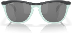 OAKLEY FROGSKINS RANGE ROUND SUNGLASSES, MATTE CARBON/BLUE MILKSHAKE/PRIZM BLACK, OO9284 55