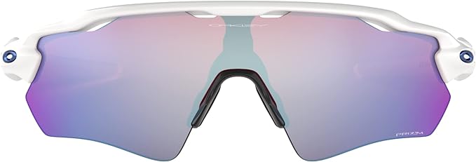 OAKLEY MEN'S RADAR EV PATH RECTANGULAR SUNGLASSES, POLISHED WHITE/PRIZM SNOW SAPPHIRE IRIDIUM, OO9208 38