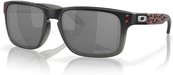 OAKLEY MEN'S HOLBROOK SQUARE SUNGLASSES, TOLD BLACK FADE/PRIZM BLACK, OO9102 55