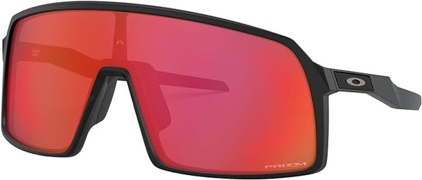 OAKLEY MEN'S SUTRO RECTANGULAR SUNGLASSES, MATTE BLACK/PRIZM TRAIL TORCH, OO9406 37