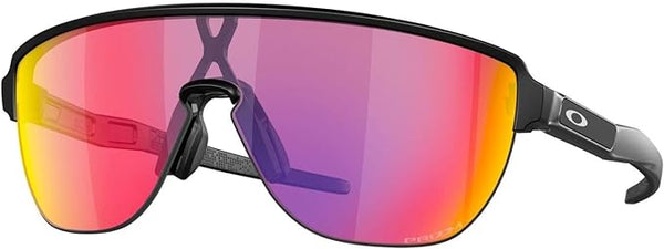 OAKLEY MEN'S  CORRIDOR RECTANGULAR SUNGLASSES, MATTE BLACK/PRIZM ROAD, 0OO9248 42