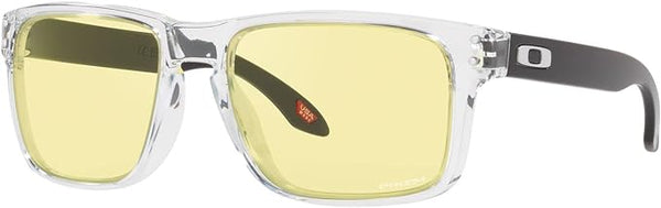 OAKLEY MEN'S HOLBROOK SQUARE SUNGLASSES, CLEAR/PRIZM GAMING, OO9102 55