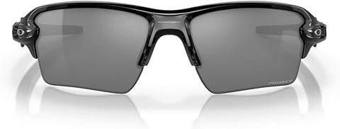 OAKLEY MEN'S FLAK 2.0 XL RECTANGULAR SUNGLASSES, POLISHED BLACK/PRIZM BLACK POLARIZED, OO9188 59