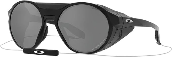 OAKLEY MEN'S CLIFDEN ROUND SUNGLASSES, MATTE BLACK/PRIZM BLACK POLARIZED, OO9440 54