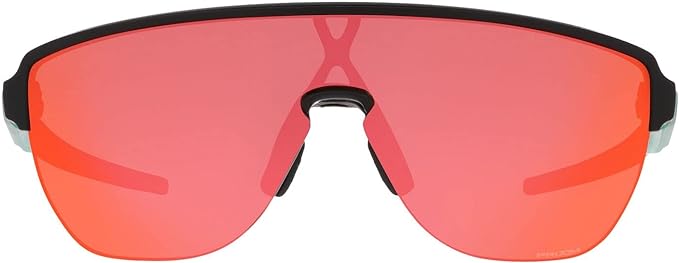 OAKLEY MEN'S  CORRIDOR RECTANGULAR SUNGLASSES, MATTE BLACK/PRIZM TRAIL TORCH, 0OO9248 42