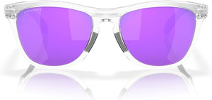 OAKLEY FROGSKINS RANGE ROUND SUNGLASSES, MATTE CLEAR/PRIZM VIOLET, OO9284 55