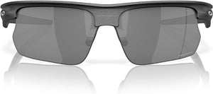 OAKLEY MEN'S BISPHAERA RECTANGULAR SUNGLASSES, STEEL/PRIZM BLACK, OO9400 68