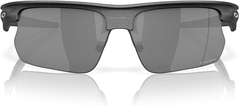 OAKLEY MEN'S BISPHAERA RECTANGULAR SUNGLASSES, STEEL/PRIZM BLACK, OO9400 68