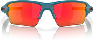 OAKLEY MEN'S FLAK 2.0 XL RECTANGULAR SUNGLASSES, MATTE BALSAM/PRIZM RUBY, OO9188 59