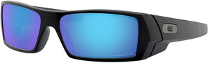 OAKLEY MEN'S GASCAN RECTANGULAR SUNGLASSES, MATTE BLACK/PRIZM BLACK POLARIZED, OO9014 60