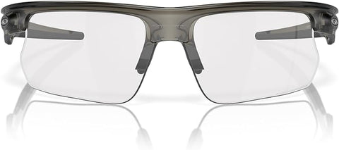 OAKLEY MEN'S BISPHAERA POLARIZED RECTANGULAR SUNGLASSES, GREY SMOKE/CLEAR PHOTOCHROMIC, OO9400 68