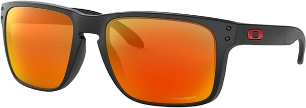 OAKLEY MEN'S HOLBROOK XL SQUARE SUNGLASSES, MATTE BLACK/PRIZM RUBY, OO9417 59