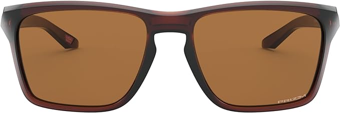 OAKLEY MEN'S SYLAS RECTANGULAR SUNGLASSES, POLISHED ROOTBEER/PRIZM BRONZE, OO9448 57