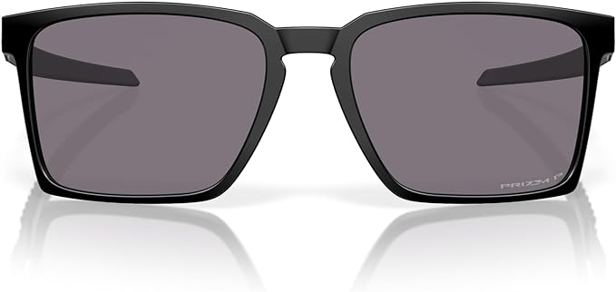 OAKLEY EXCHANGE SUN RECTANGULAR SUNGLASSES, SATIN BLACK/PRIZM GREY POLARIZED, OO9483 56