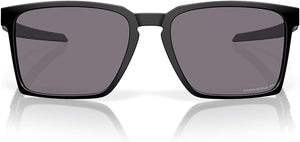 OAKLEY EXCHANGE SUN RECTANGULAR SUNGLASSES, SATIN BLACK/PRIZM GREY POLARIZED, OO9483 56